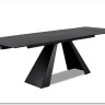 Стол обеденный Signal SALVADORE Ceramic 160 раскладной (Pietra Di Savoia серый/черный мат) заказать по цене 136 474 руб. в Перми