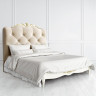 Купить Кровать с мягким изголовьем 180*200 Romantic R718D-K02-AG-B01 с доставкой по России по цене производителя можно в магазине Другая Мебель в Перми