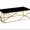 Стол журнальный Signal ESCADA A II (эффект черного мрамора/золотой) заказать по цене 41 751 руб. в Перми