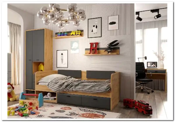 Детская Грейс BRW Грейс (Grace) BRW в стиле скандипо цене 59 410 руб. в магазине Другая Мебель в Перми