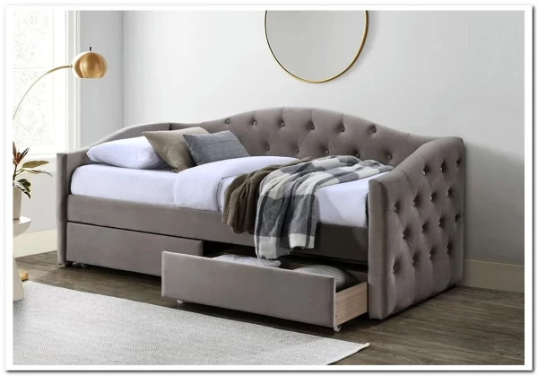 Кровать Halmar ALOHA (бежевый) 90/200 заказать по цене 56 754 руб. в Перми