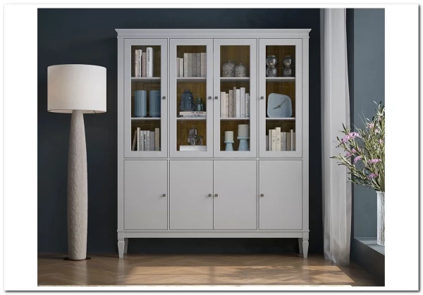 Шкаф для посуды Ольса-С 440 из массива сосны заказать по цене 88 193 руб. в Перми