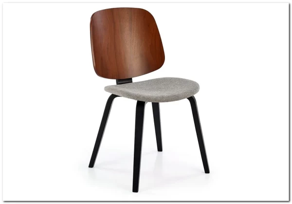 Стул кухонный Halmar K563 (серый/черный/орех) заказать по цене 15 170 руб. в Перми Стул кухонный Halmar K563 (серый/черный/орех) заказать по цене 15 170 руб. в Перми