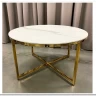 Стол журнальный Signal SALMA эффект белого мрамора/золотой заказать по цене 29 559 руб. в Перми