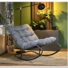 Кресло-качалка Halmar GATTO (серый) заказать по цене 23 729 руб. в Перми