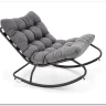 Кресло-качалка Halmar GATTO (серый) заказать по цене 23 729 руб. в Перми