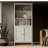 Стеллаж Ева (Хельга) REG2D белый BRW заказать по цене 20 940 руб. в Перми