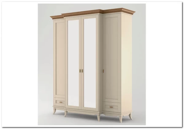Шкаф четырехдверный Римини заказать по цене 193 167 руб. в Перми