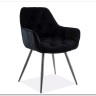 Стул кухонный Signal CHERRY Velvet Bluvel 19 (черный/черный мат) заказать по цене 14 573 руб. в Перми