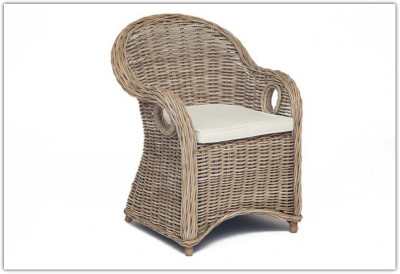 Кресло Secret De Maison MAISONET c подушкой из ротанга  