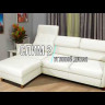 Угловой диван Слим 2 с оттоманкой Soft Time заказать по цене 92 624 руб. в Перми