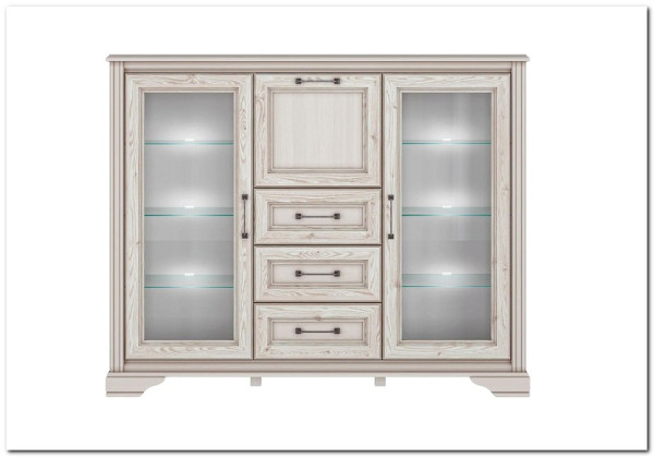 Тумба Stylius (Стилиус) B169-KOM2W1B3S BRW заказать по цене 42 740 руб. в Перми