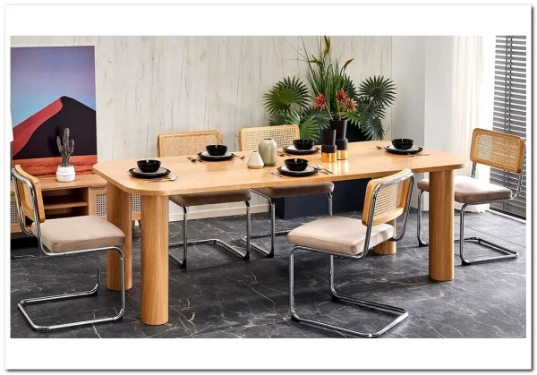 Стол обеденный Halmar ELEFANTE PROSTOKAT (дуб натуральный) заказать по цене 132 102 руб. в Перми