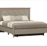 Кровать с мягким элементом Classic LOZ160x200 глиняный серый BRW заказать по цене 43 300 руб. в Перми