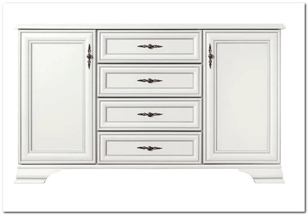 Тумба Кентаки KOM2D4S белый БРВ заказать по цене 31 120 руб. в Перми