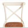 Стул CROSS (mod.CB2001) Белый (butter white) заказать по цене 12 500 руб. в Перми