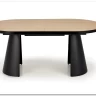 Стол обеденный Halmar GIACOMO 180 раскладной (натуральный/черный) заказать по цене 74 121 руб. в Перми