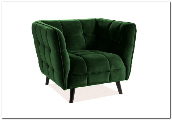 Кресло CASTELLO 1 Velvet Bluvel 78  Signal (зеленый) заказать по цене 64 889 руб. в Перми Кресло CASTELLO 1 Velvet Bluvel 78  Signal (зеленый) заказать по цене 64 889 руб. в Перми