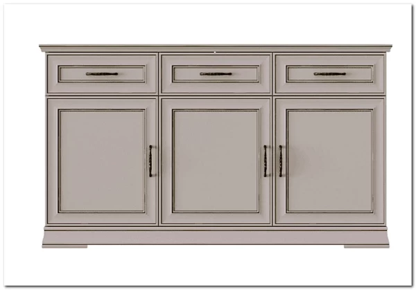 Тумба-комод Флоренция KOM3D3S персидский жемчуг БРВ заказать по цене 46 300 руб. в Перми