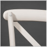 Стул с подлокотниками CROSS (mod.CB2008) Белый (butter white) заказать по цене 15 300 руб. в Перми