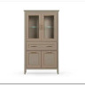 Шкаф-витрина Classic глиняный серый REG2W2D1S/170 BRW заказать по цене 38 730 руб. в Перми