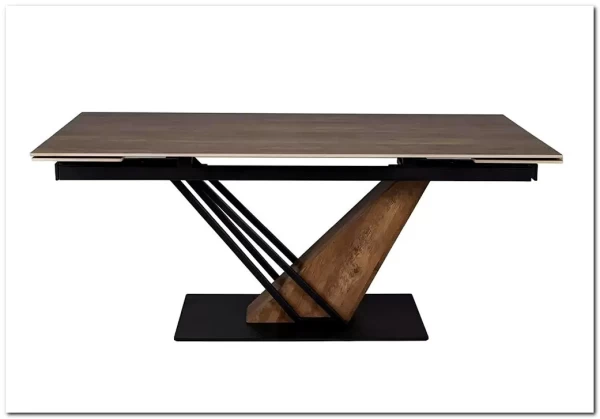Стол обеденный Signal GENESIS Legno 160 (эффект дерева/дуб/черный)  заказать по цене 117 739 руб. в Перми