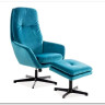 Комплект Signal FORD VELVET BLUVEL 85 кресло+подставка для ног (бирюзовый) заказать по цене 48 686 руб. в Перми