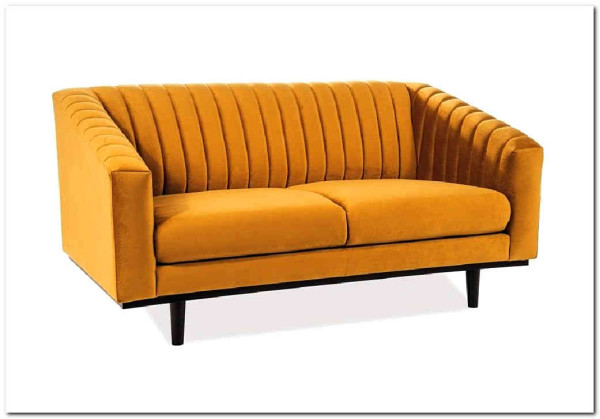Диван ASPREY 2 Velvet Bluvel 68  Signal (карри) заказать по цене 77 733 руб. в Перми
