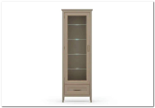 Витрина Classic глиняный серый REG1W1SZK BRW заказать по цене 40 720 руб. в Перми