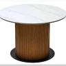 Стол MESA D120 цвет БЕЛЫЙ МРАМОР M326 / Каркас OAK, DISAUR заказать по цене 68 300 руб. в Перми