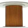 Стол MESA D120 цвет БЕЛЫЙ МРАМОР M326 / Каркас OAK, DISAUR заказать по цене 68 300 руб. в Перми