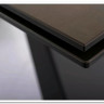 Стол обеденный Signal DIUNA Ceramic 160 раскланой (Ossido Bruno коричневый/черный мат) заказать по цене 156 634 руб. в Перми