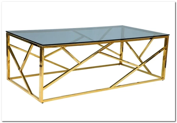 Журнальный стол ESCADA-A SIGNAL затемненное стекло - золото заказать по цене 39 335 руб. в Перми