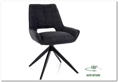 Стул кухонный Signal TELLO Bjorn 16 (темно-серый/черный)