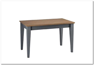 Стол обеденный Сканди 120 серый 7046/антик