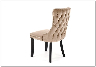 Стул кухонный Halmar ALDA (бежевый/черный)