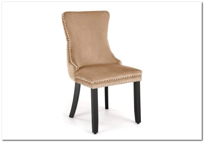 Стул кухонный Halmar ALDA (бежевый/черный)