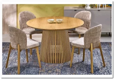 Стол обеденный Halmar FARGO 120 (натуральный/натуральный)