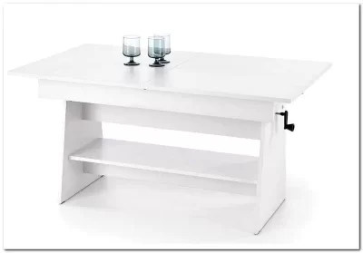 Стол-трансформер Halmar ERIKA 120 (белый)