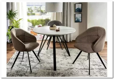 Стул кухонный Signal CAPRI Vardo 11 (серый/черный)